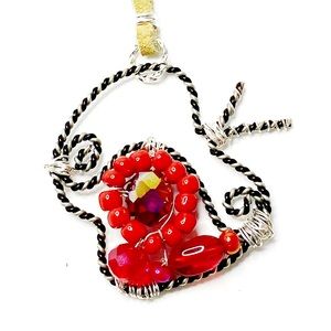 Teacher Thank You Gift Apple Keychain & Gift Box